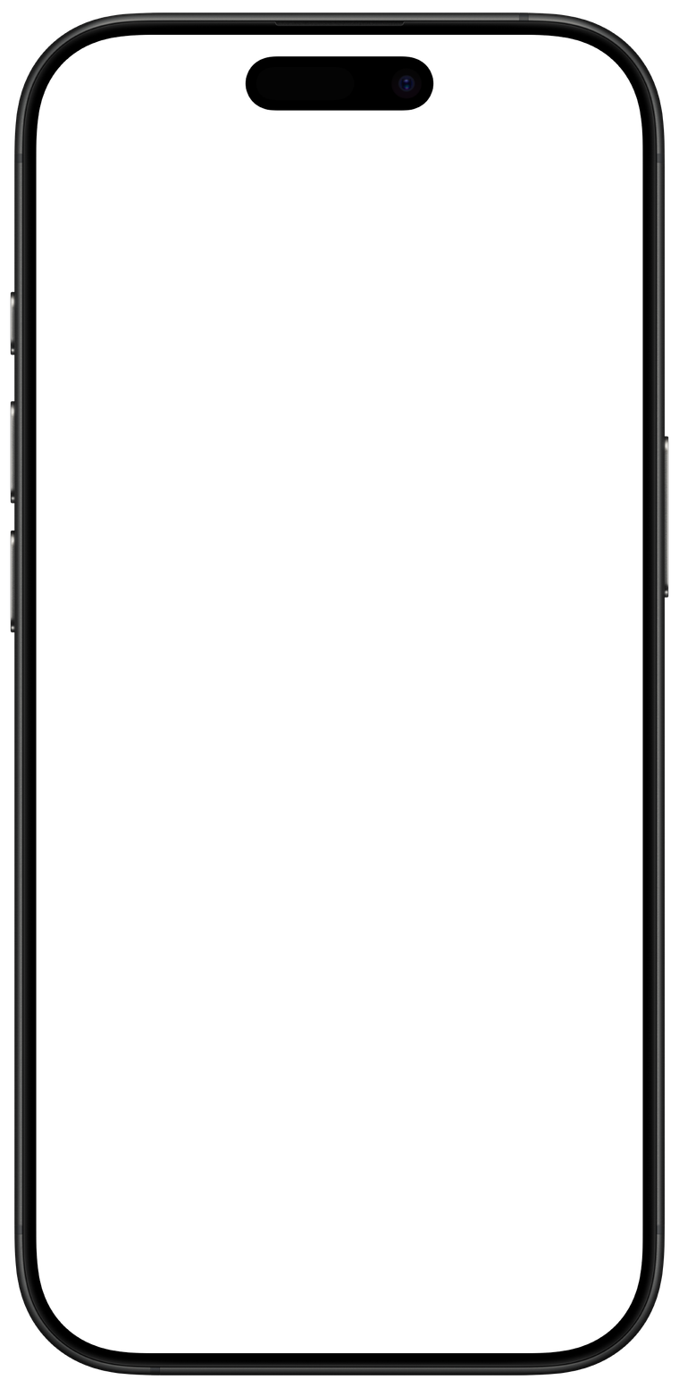LYVO CLUB uygulaması iPhone 16 Pro ekranında